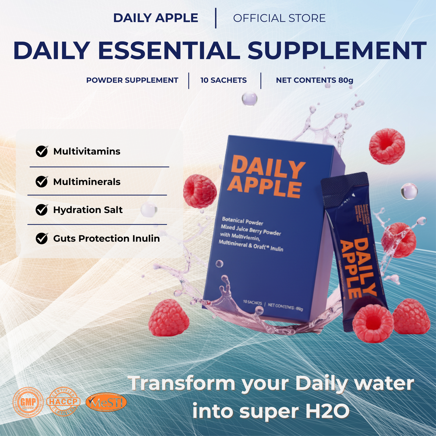 DAILY ESSENTIAL: Monthly Delivery