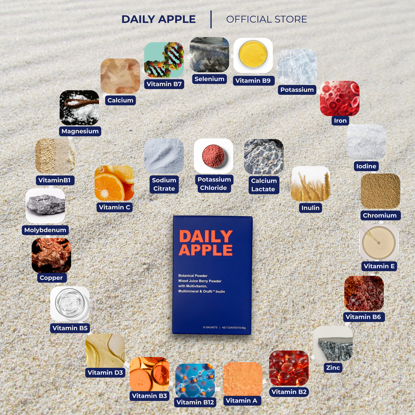 DAILY APPLE: 10 sachets